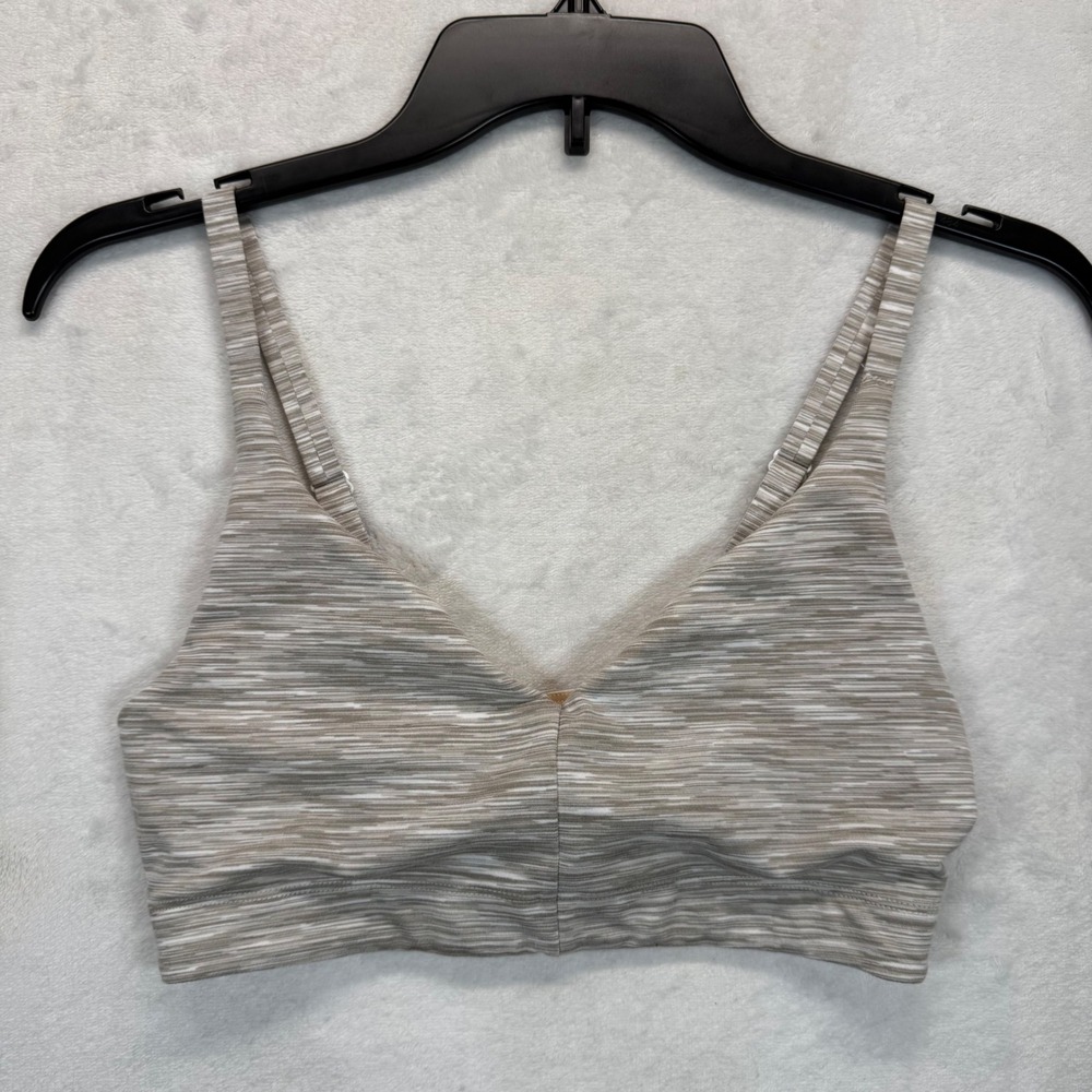 Outdoor Voices Light Support Bra Space Dye Activewear Top Comfortable Small READ